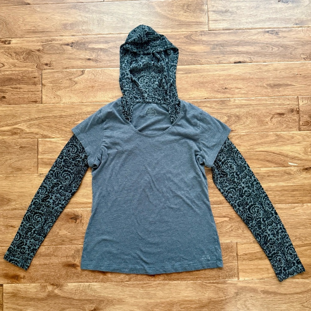 Prana Hooded Long Sleeve Top